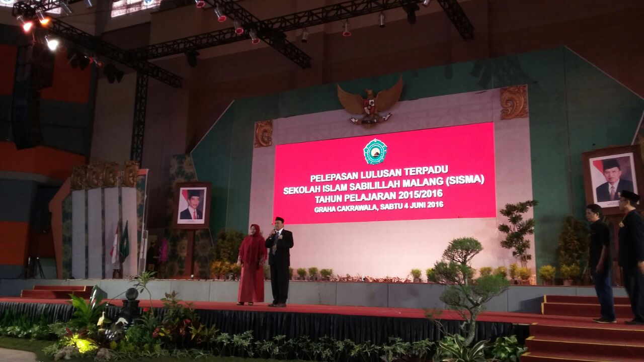 Pelepasan Terpadu Siswa Siswi Sekolah Islam Sabilillah Kota Malang Tahun Ajaran 2015/2016