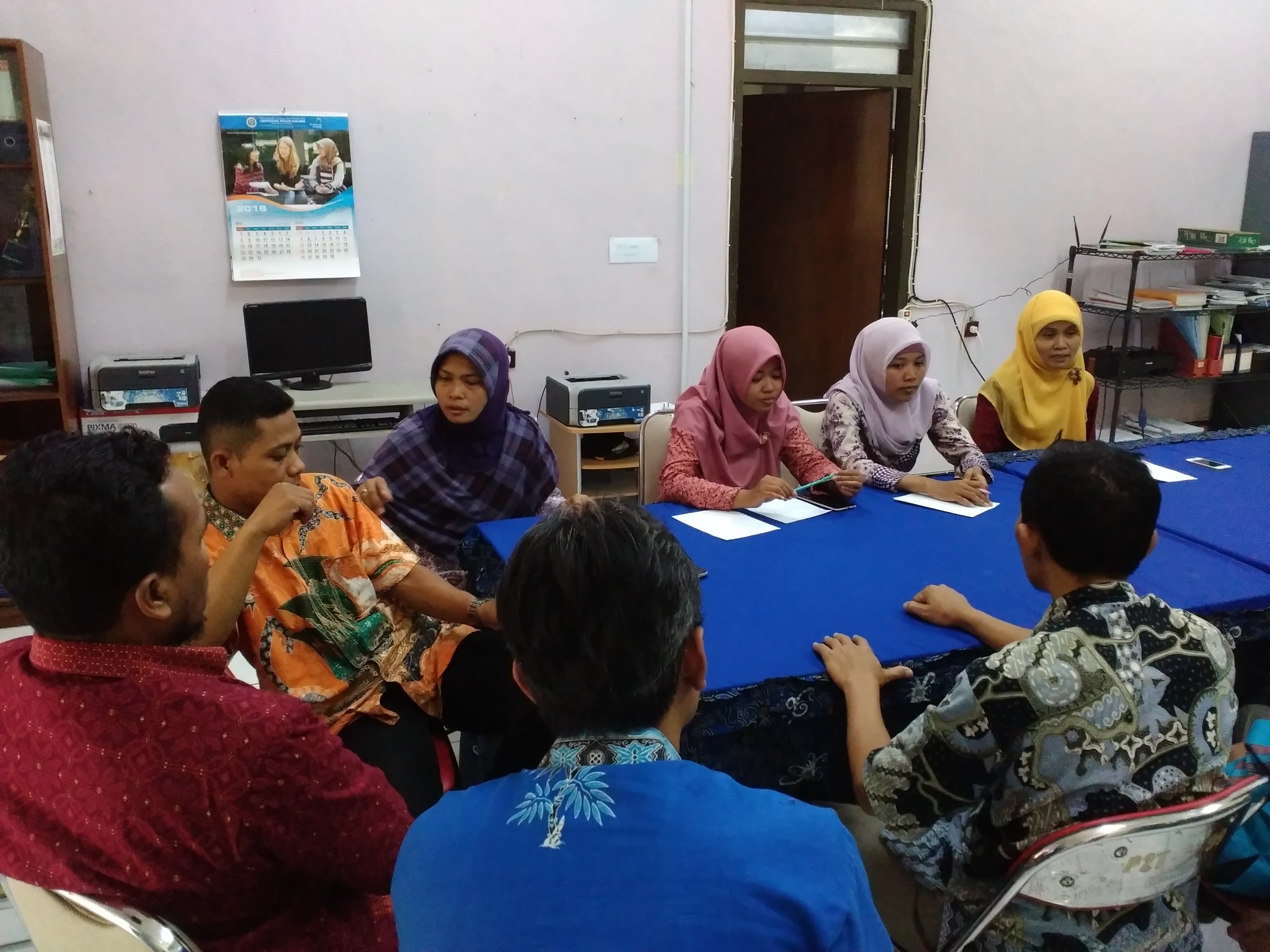 Rapat Koordinasi Laboran dan Tenaga Kependidikan Persiapan Renovasi Gedung G6