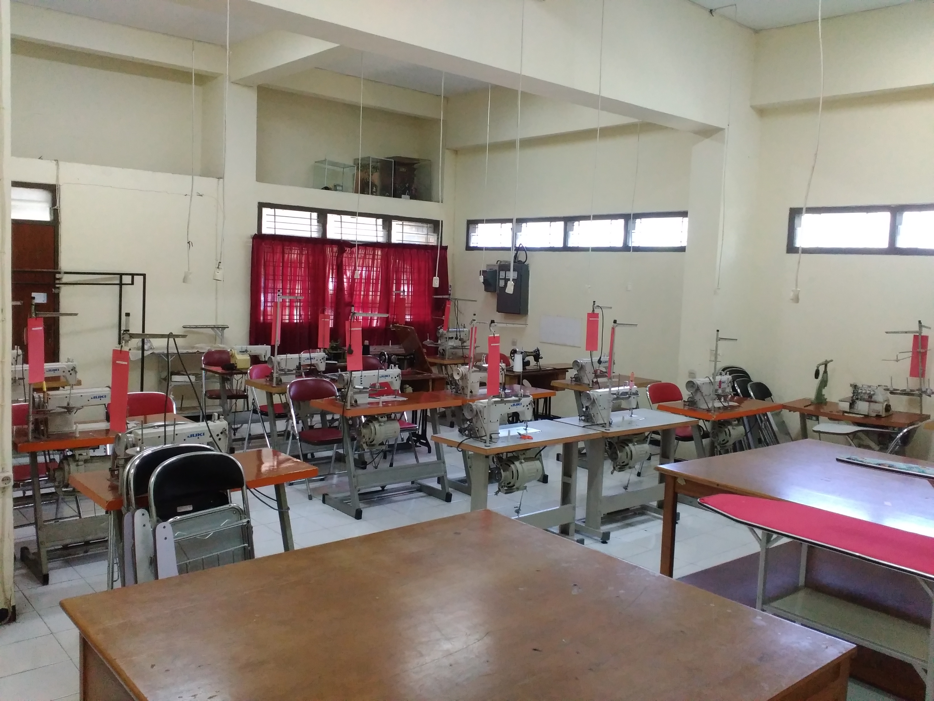 Laboratorium MUB Modiste Jurusan Tata Busana