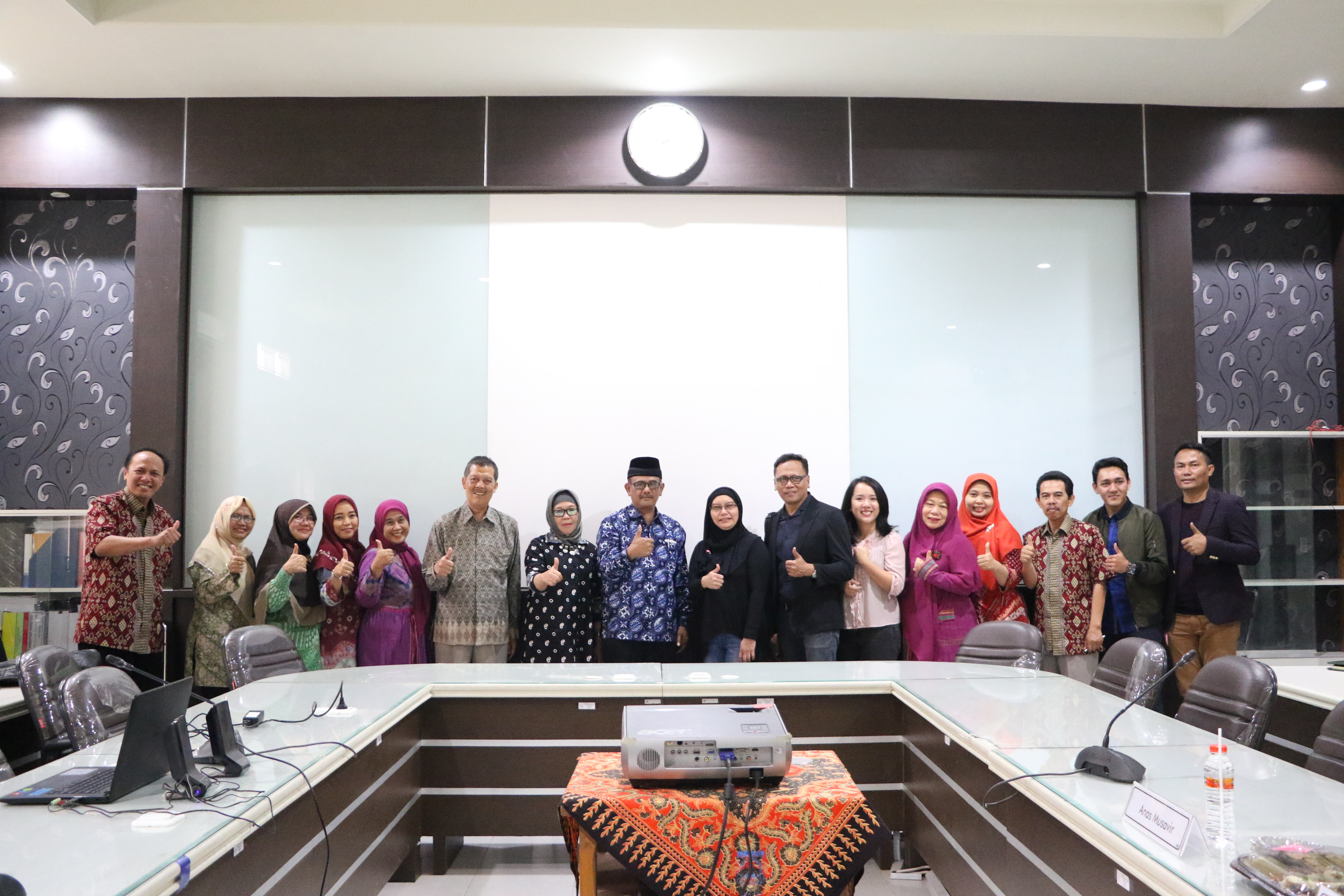 Kunjungan Tamu Fashion Design of Faculty of Art and Design Universiti Teknologi MARA (UiTM) Shah Alam Malaysia