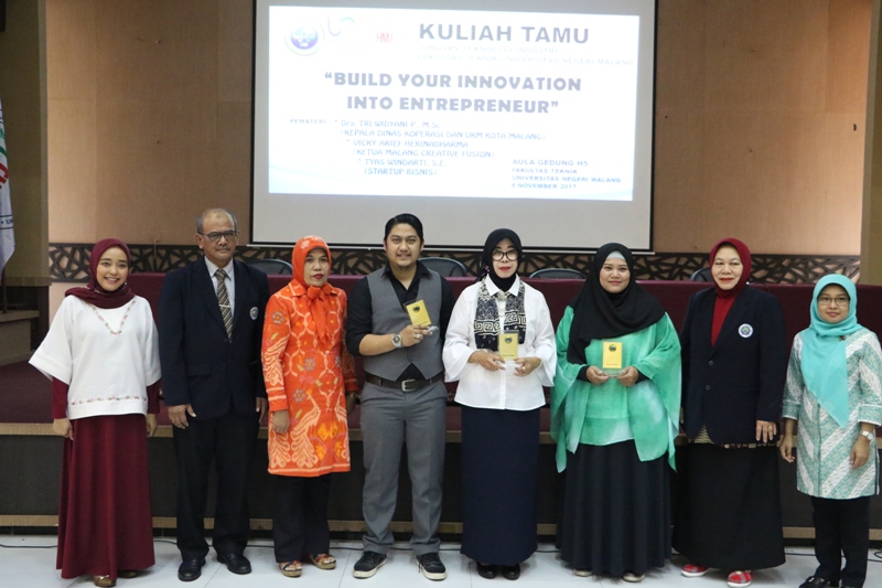 KULIAH TAMU JURUSAN TEKNOLOGI INDUSTRI TAHUN 2017