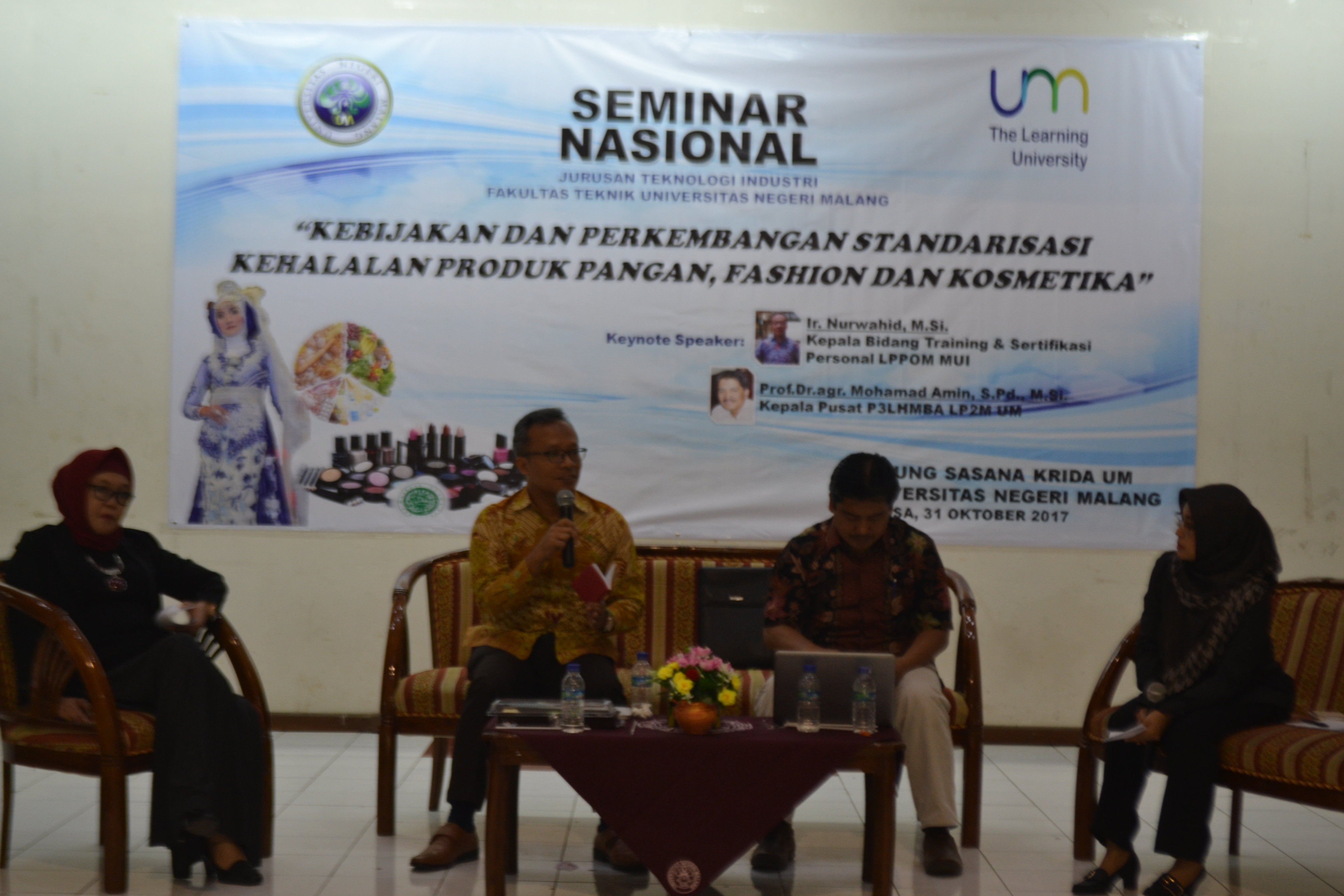 SEMINAR NASIONAL JURUSAN TEKNOLOGI INDUSTRI TAHUN 2017