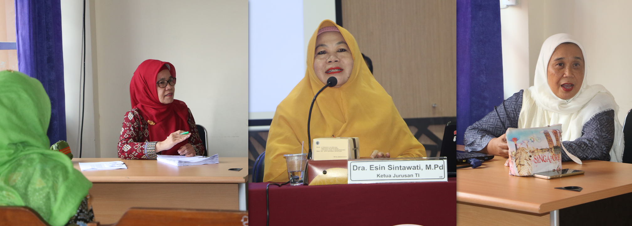 Sosialisasi Pedoman Pendidikan UM dan Informasi Perkembangan Studi Mahasiswa Jurusan TI