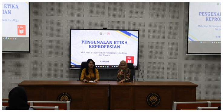 PENINGKATAN SOFT SKILL MAHASISWA:BELAJAR ETIKA KEPROFESIAN  BIDANG BOGA DAN BUSANA